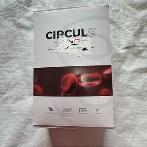 Mobile Blood Clot Prevention Device - White and Red